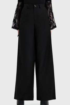 Produktbild von KIHILIST by KILLSTAR Stoffhose Damen WITCHMARKED HIGH WAIST TROUSERS schwarz L