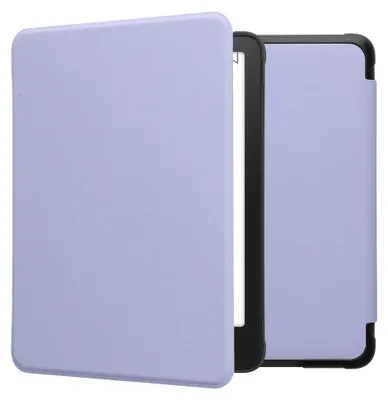 Produktbild von kwmobile Klapphülle kompatibel mit Amazon Kindle Paperwhite (2024)/Colorsoft Hülle - eReader Case aus Kunstleder - Cover - Lavendel