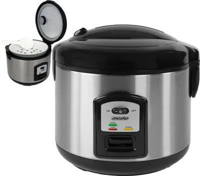 Produktbild von Rýžovar Mesko 1,5 l | Funkcia Keep warm | Nerezový kryt | 1000 W