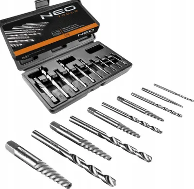 Produktbild von NEO TOOLS Bolzenausdreher-Satz 09-609 Chrom-Molybdänstahl