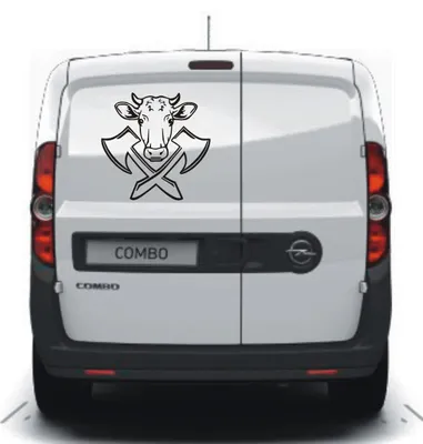 Produktbild von KFZ Aufkleber - Autoaufkleber - Stier - Fleischer - Zunftzeichen