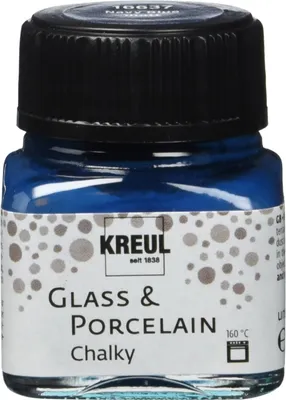 Immagine prodotto di KREUL 16637 KREUL Colore per vetro e porcellana, blu navy