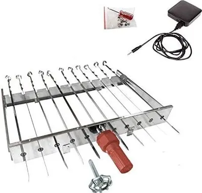Produktbild von Drehspieß Sesam Mit USB Motor + Powerbank  für 11 Spieße