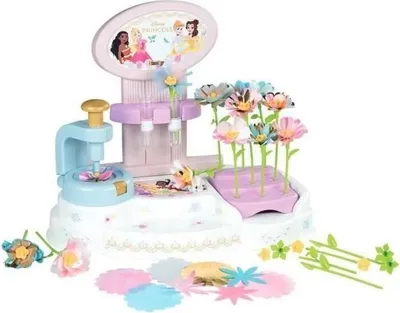 Produktbild von Blumenmarkt Disney Prinzessinnen, 88 Zubehörteile, Ab 3 Jahren, Blumenfabrik, Kreatives Spielzeug