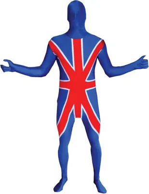 Produktbild von Ganzkörperanzug Fanartikel England Männer Größe: XL