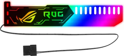 Produktbild von RGB25 RGB Symphony Grafická karta Podpůrný rám 5V 4Pin Napájecí LED světlo Napájecí zásobník Světelná deska