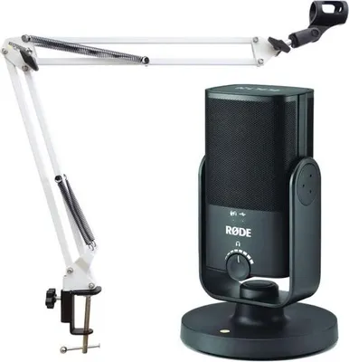 Produktbild von Rode NT-USB MINI USB-Studio-Mikrofon mit NB35WH