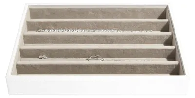 Obrázek produktu pro Šperkovnice Šperkovnice Náhrdelníky - Taupe - 25 x 18 x 3,7 cm - Podšívka ze sametu