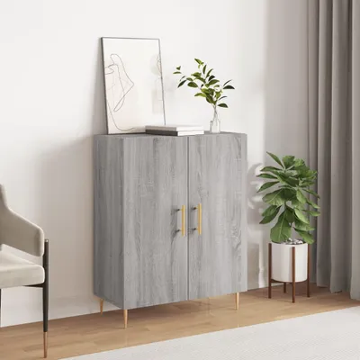 Produktbild von vidaXL Sideboard Grau Sonoma 69,5x34x90 cm Holzwerkstoff