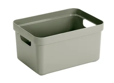 Produktbild von Sunware 09600683, Ablageschale, Grün, Rechteckig, Kunststoff, Einfarbig, 13 l