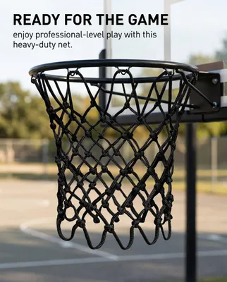 Imagen del producto de Red de repuesto para baloncesto, de alta resistencia, unidad individual, apta para canastas de uso tanto en exteriores como en interiores