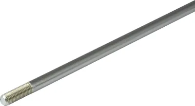 Produktbild von Treibriegelstange rund, 1300 mm, ø 10 mm, Gewinde M 10, verzinkt