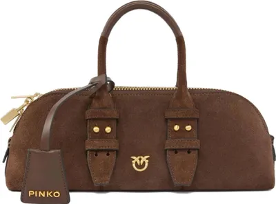 Zdjęcie produktu dla Pinko Bowling Bag Baguette Su Brązowy