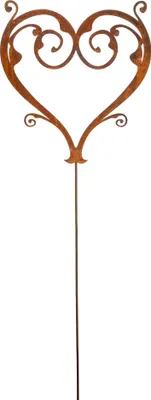 Produktbild von Herz filigran, Gartenstecker, ca. 130 cm