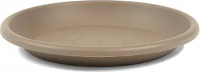 Produktbild von Pflanztopfuntersetzer Mira Taupe Ø 34cm - Frostsicher & UV-Beständig