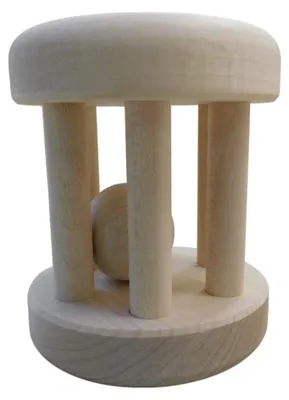 Produktbild von Rassel natur Holzspielzeug Baby