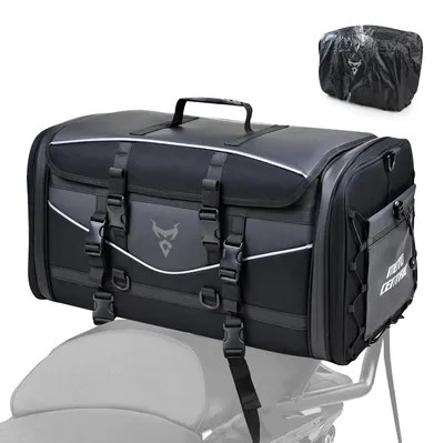 Image de Sac de moto extensible en tissu imperméable