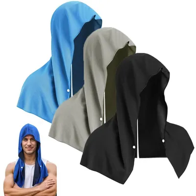 Produktbild von 3x Kühltuch Sporthandtuch 30x60 cm Kühlhandtuch Mikrofaser Schnelldrocknend Outdoor