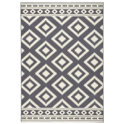 Zdjęcie produktu dla Dywan nowoczesny, szaro kremowy 80x150cm