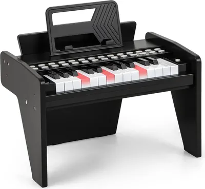 Obrázok produktu pre 25-klávesové detské digitálne piano - nastaviteľná rýchlosť, čierne