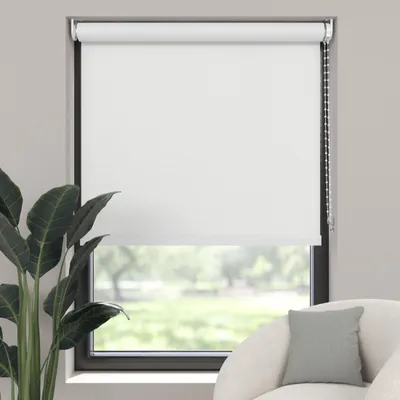 Produktbild von Rollos - verdunkelnd Weiß - 40x275cm - Fenster und Tür Jalousie