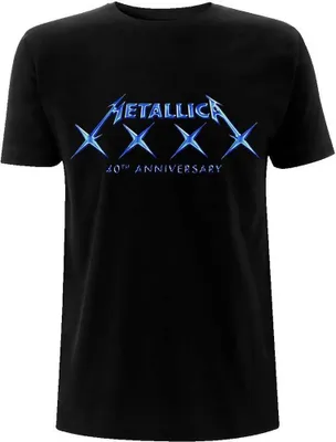Image de Metallica - "XXXX" T-shirt homme/femme unie RO4670 (XL) (Noir)