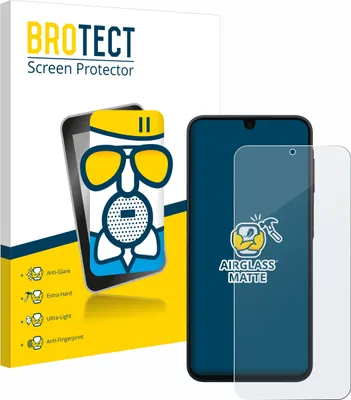 Produktbild von BROTECT Entspiegelungs Schutzglas für Samsung Galaxy A16 4G / A17 4G Schutzfolie Panzer Folie Glas Display Schutz matt