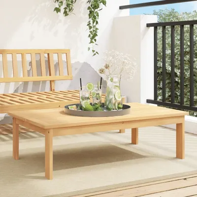 Obrázek produktu pro Maison Exclusive – zahradní stůl 100 x 60 x 30 cm, masivní akáciové dřevo