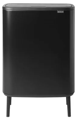 Image de Brabantia Brabantia Bo Touch Bin Hi Poubelle - 60 litres - Noir mat