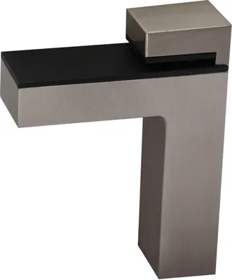 Produktbild von 2x Regalhalter Regalträger Regal Aluminium Alu Chrom Glashalter Glas Design Edelstahl groß