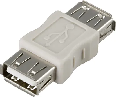 Obrázek produktu pro Deltaco USB-61, USB A, USB A, USB 2.0, Šedá