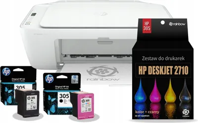 Produktbild von MULTIFUNKTIONSGERÄT 3in1 Drucker HP PRINT SCAN WIFI + DRUCKEN+FÜLLEN