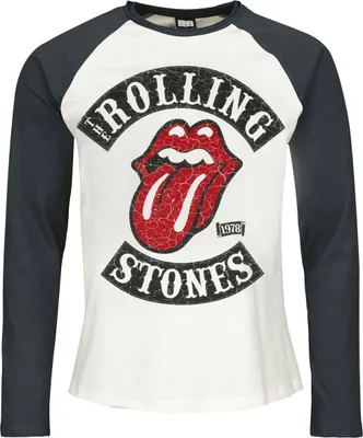 Produktbild von The Rolling Stones Langarmshirt Herren Amplified Collection - 1978 Tour multicolor M