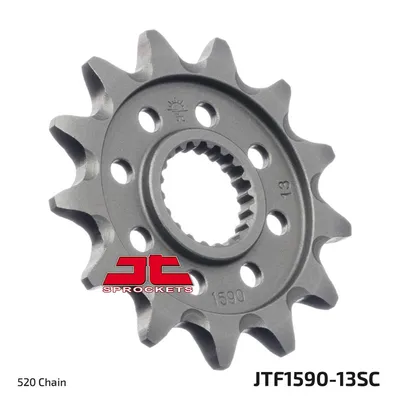 Produktbild von JT SPROCKETS Selbstreinigendes Stahlritzel vorne 1590 - 520