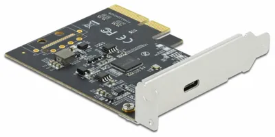 Produktbild von Delock PCI Express x4 Karte zu 1 x extern SuperSpeed USB 20 Gbps (USB 3.2 Gen 2x2) USB Type-C Buchse