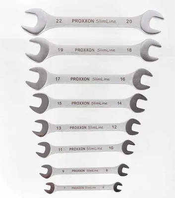 Produktbild von Famanu Stecksatz 8-teilig von 6 x 7 bis 20 x 22 mm - mit Wandhalterung