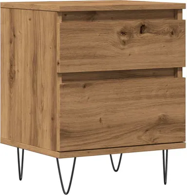 Zdjęcie produktu dla VidaXL 857418, Dąb, Metal, Drewno, 400 mm, 350 mm, 500 mm, 1 szt.