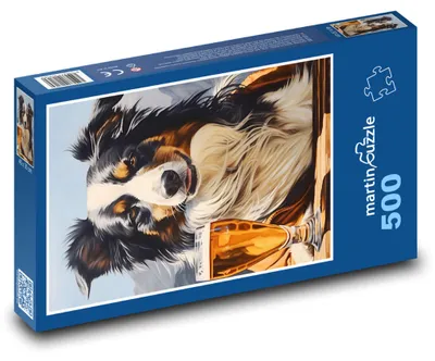 Obrázek produktu pro martinpuzzle - Puzzle 500 - Pes a pivo