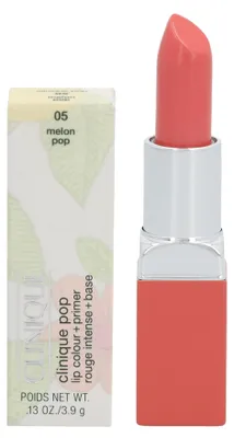 Produktbild von Clinique Pop Lip Colour + Primer, Koralle, Melon Pop, 1 Farben, Feuchtigkeitsspendend, Glättend, Creme, Ricinus Communis (Castor) Seed Oil, Diisostearyl Malate, Trioctyldodecyl Citrate, Lanolin Oil,...