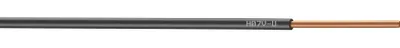 Image de Fil électrique 1.5 mm² h07vu, en couronne de 5M noir