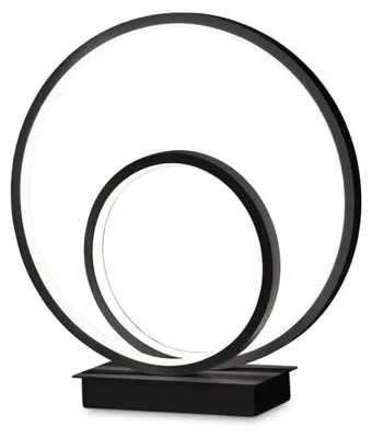 Produktbild von Ideal Lux 342474 OZ Tischleuchte H310mm LED 22W 2500/990lm 2700K schwarz EIN/AUS