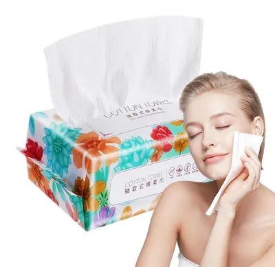 Obrázek produktu pro Bavlněné ubrousky na obličej pro každodenní použití