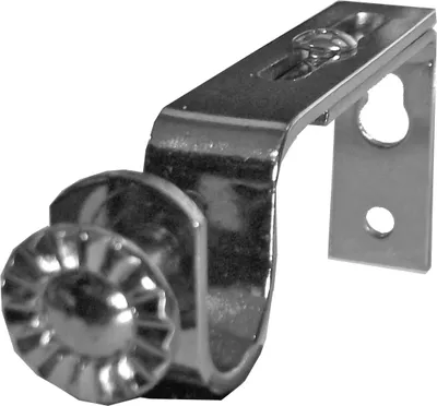 Produktbild von BASIT Gardinenstange selber zusammenstellen Edelstahl look Metall Ø 16mm Einzelteile