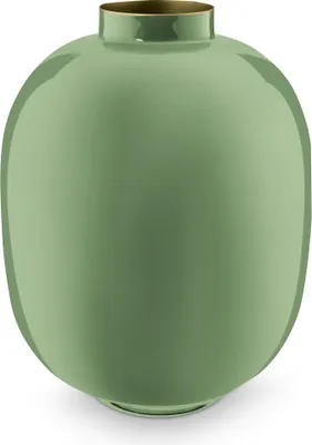 Obrázok produktu pre Pip Studio Váza Metal Mid Green 32 cm