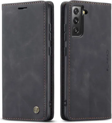 Produktbild von Samsung Galaxy S22 Plus Hülle - CaseMe 013 Klapphülle - Schwarz