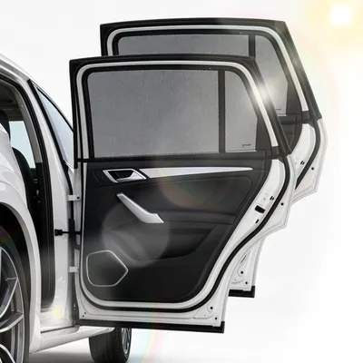 Productafbeelding van Auto Zonnescherm Baby 2 Stuks UV-Bescherming voor Zijruiten