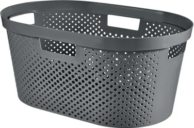 Zdjęcie produktu dla Curver Kosz Na Pranie Do Magla 40 L Ciemny Szary