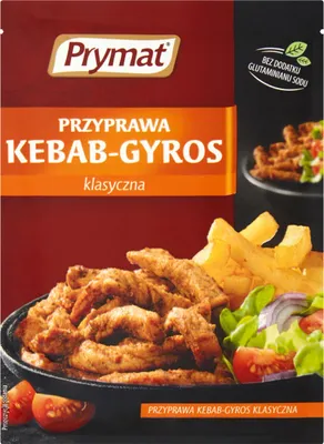 Zdjęcie produktu dla Prymat Przyprawa Kebab-Gyros 30 g