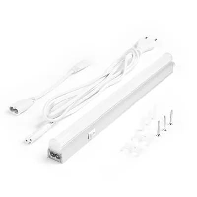 Produktbild von Hi Lite LED Lichtleiste Unterbauleuchte Wien Silber 32cm 5W 350lm Neutralweiß 4000K mit Schalter