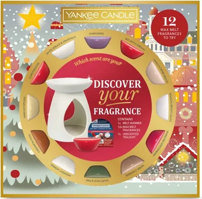 Image de Yankee Candle Passport to the Holidays coffret cadeau lampe aromatique + cire parfumée 12x22 g